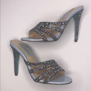 Betsey Johnson SB RIRI Jeweled Stiletto Heels
